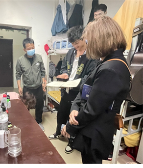 疫情慰问暖人心，心系学生送温暖