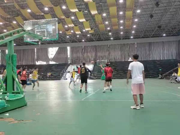 中秋篮球灯谜活动